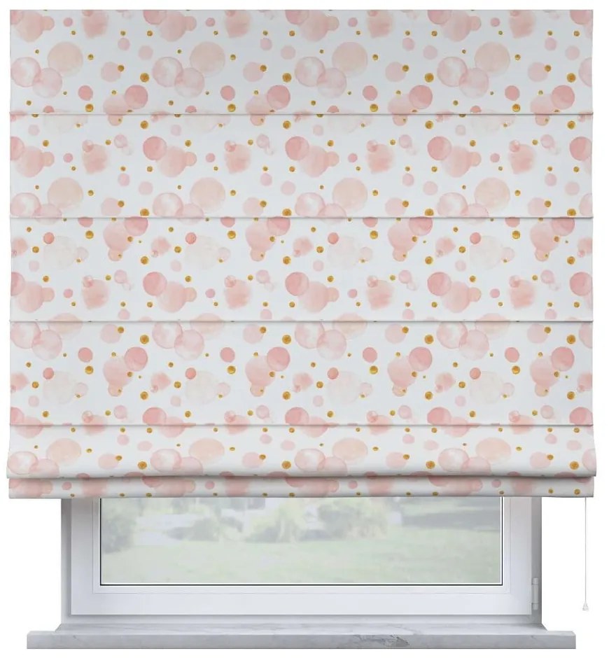 Tenda a rullo bianca e rosa per bambini 170x160 cm Magic - Yellow Tipi