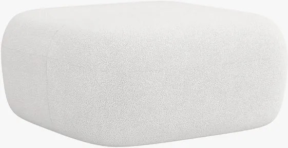 Pouf Jenny in bouclè - L90 cm
