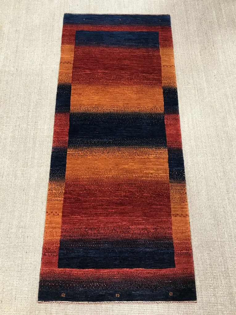 Loribaft Tappeto persiano 80x190 (Iran) Annodato A Mano