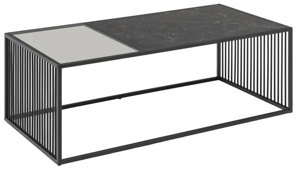 Tavolino da salotto DEVIN nero