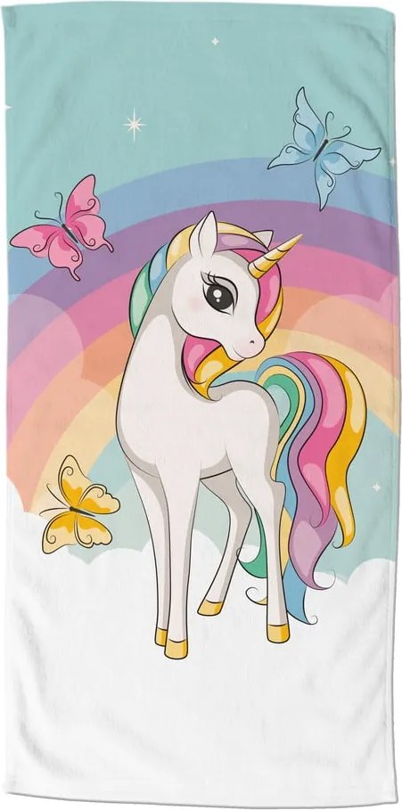 Telo mare da bambini in velluto 75x150 cm Dash – Good Morning