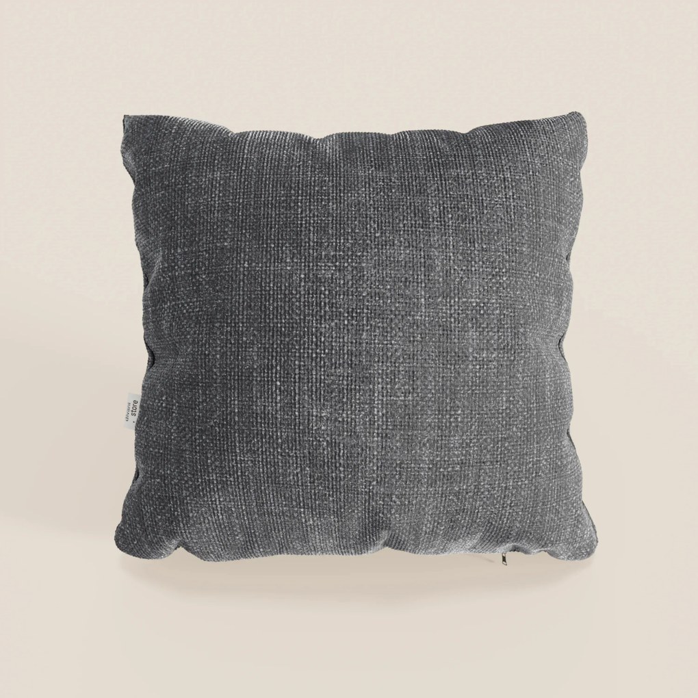 Lyon cuscino disponibile in diversi colori realizzato in morbido tessuto intrecciato impermeabile T06 antracite