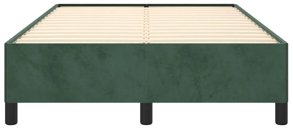 Giroletto verde scuro 120x200 cm in velluto