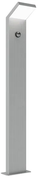 Brilagi - Lampada da esterno con sensore LED RIANO, 8W/230V, argento