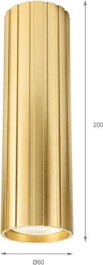 Brilagi - Faretto CRISPINA 1xGU10/10W/230V 20 cm oro