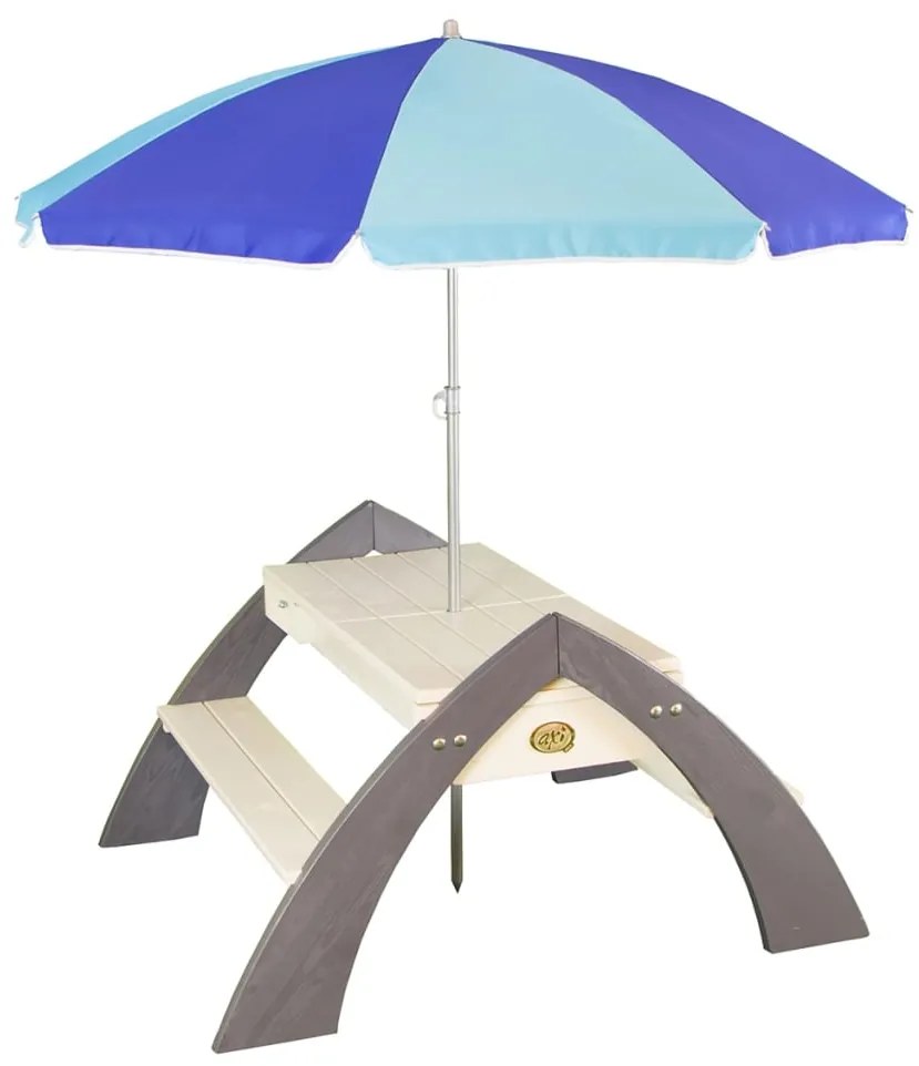 Tavolo Da Picnic Per Bambini Delta Grigio E Bianco A031.023.00 /