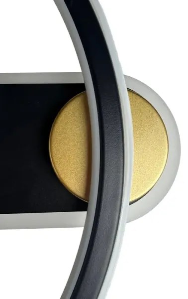 Plafoniera LED dimmerabile LED/60W/230V 3000-6500K nero + telecomando