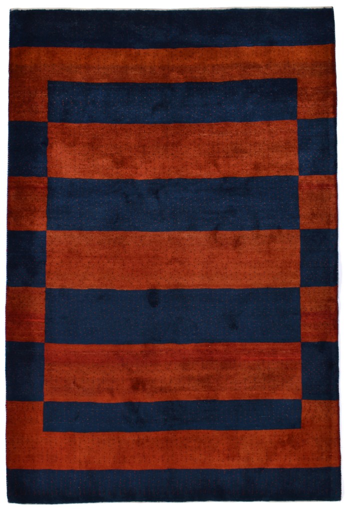 Loribaft Tappeto persiano 170 x 240 Blu (Iran) Annodato A Mano