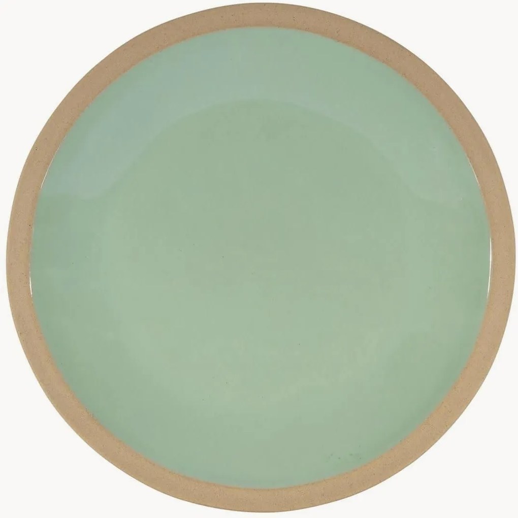 Set di 6 piatti piani Jade