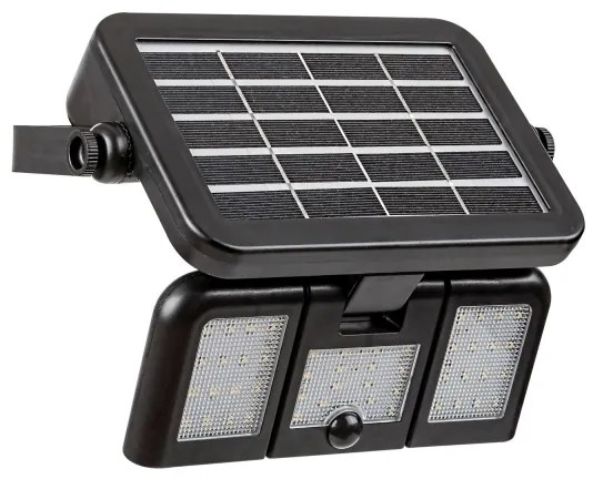 Rabalux 77020 - Riflettore LED solare con sensore LIHULL LED/9,6W/3,7V IP44