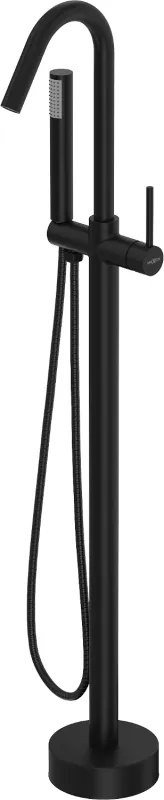 Mexen Gaja rubinetto da vasca autoportante, nero - 75333-70