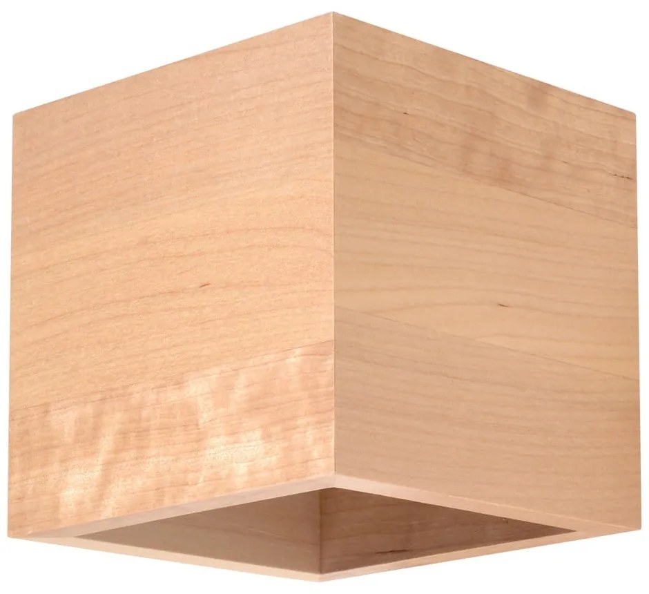 Lampada da parete in legno Geo - Sollux