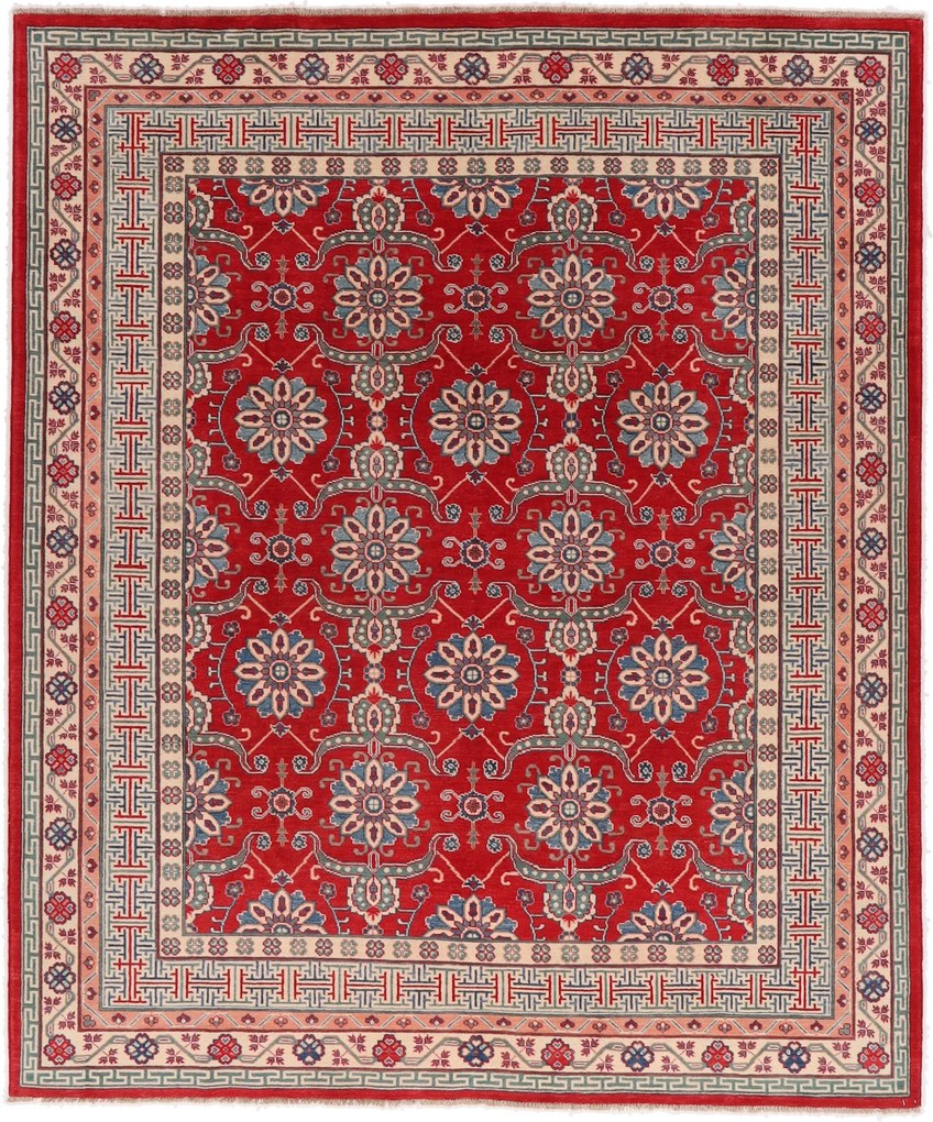 Kazak Tappeto 290x250 (Pakistan) Annodato A Mano