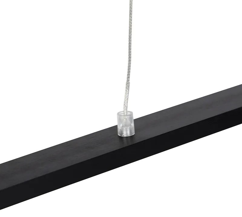Lampada a sospensione di design nera con LED inclusa - Banda