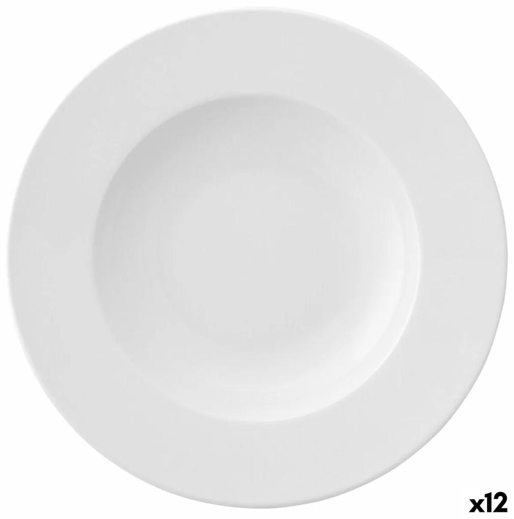 Piatto Fondo Ariane Prime Ceramica Bianco (23 cm) (12 Unità)