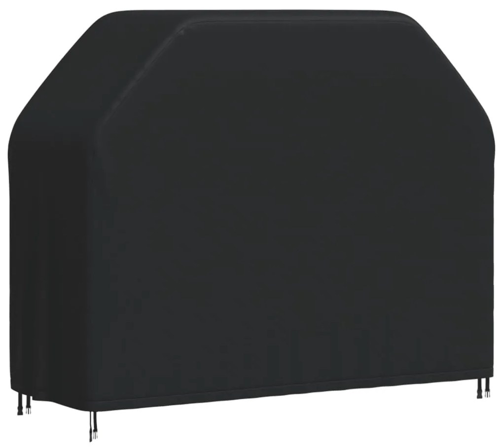 Copertura Per Barbecue 147x61x112 Cm Nera 420d Oxford /