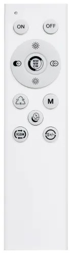 Solight WO8015 - Plafoniera LED RGB dimmerabile FLOCO LED/30W/230V+RGB/6W+RC d.40cm