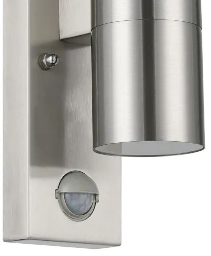 Eglo 32898 - Applique a LED da esterno con sensore RIGA 5 2xGU10/3W/230V IP44