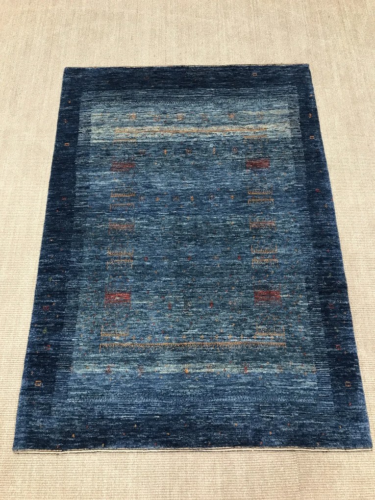 Loribaft Tappeto persiano 120x170 Giallo (Iran) Annodato A Mano