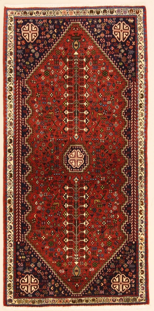 Abadeh Tappeto persiano 160 x 80 (Iran) Annodato A Mano