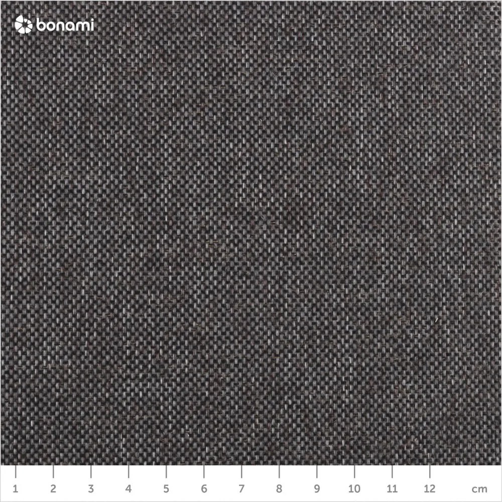 Divano letto angolare grigio scuro L, angolo destro Dazzling Daisy - Miuform