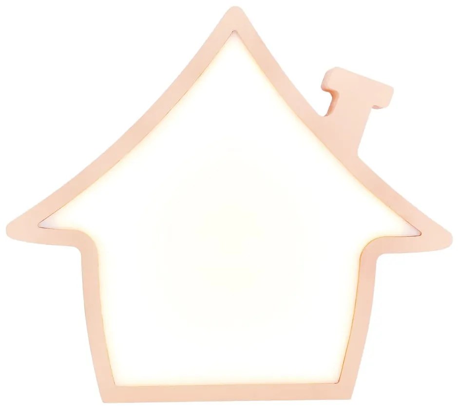 Lampada per bambini rosa House - Candellux Lighting
