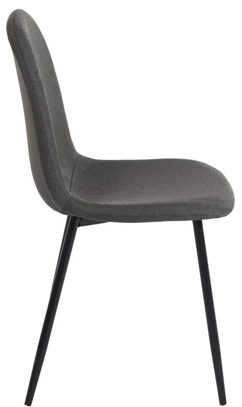 Set di 2 sedie da pranzo grigio scuro Lissy - Bonami Essentials