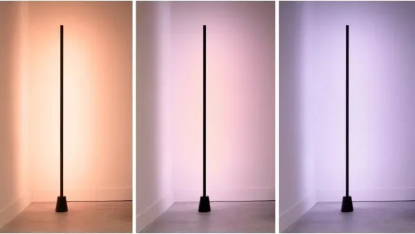 WiZ -LED RGBIC Lampada da terra dimmerabile GRADIENT LED/9,7W/230V 2700-6500K Wi-Fi