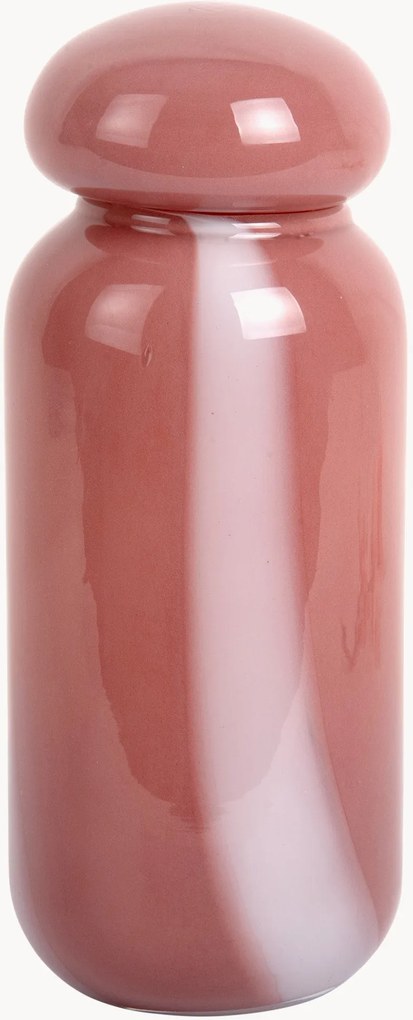 Vaso con coperchio Dulce Raya, alt. 25 cm