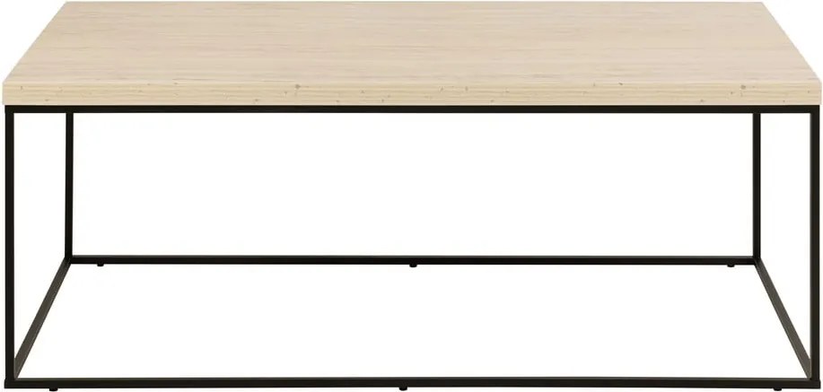 Tavolino beige con piano in marmo 55x110 cm Barossa - Actona