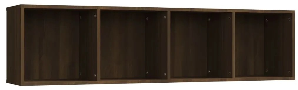 Libreria/Mobile TV Rovere Marrone 143x30x36cm Legno Multistrato