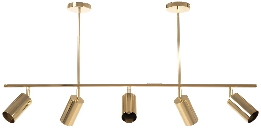 LAMPADA PENSILE METALLO GOLD LOFT APP612-5C