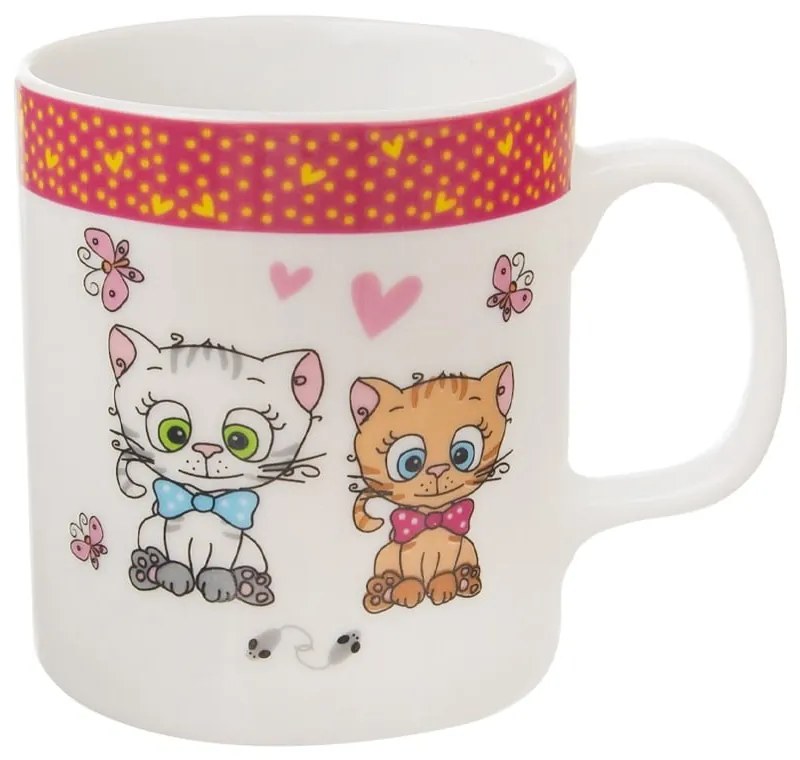 Set da pranzo per bambini in porcellana 3 pezzi Kittens - Orion