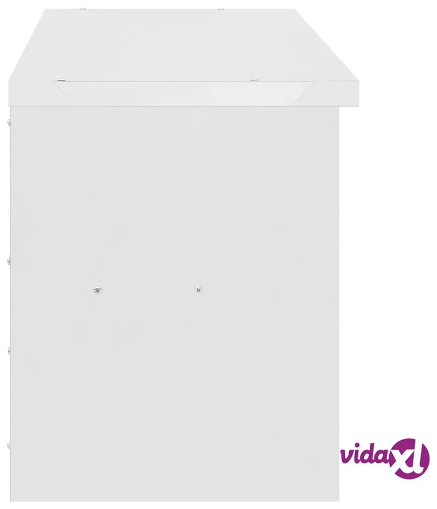 vidaXL Armadietto a Muro da Cucina 120x40x50cm in Acciaio Inossidabile