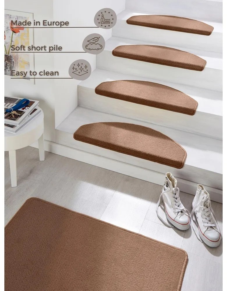 Set di 15 gradini marroni , 23 x 65 cm Fancy - Hanse Home