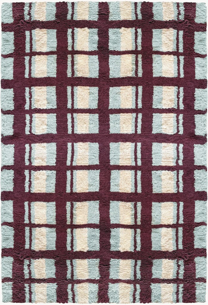 Tappeto in lana a pelo lungo tessuto a mano Arbor