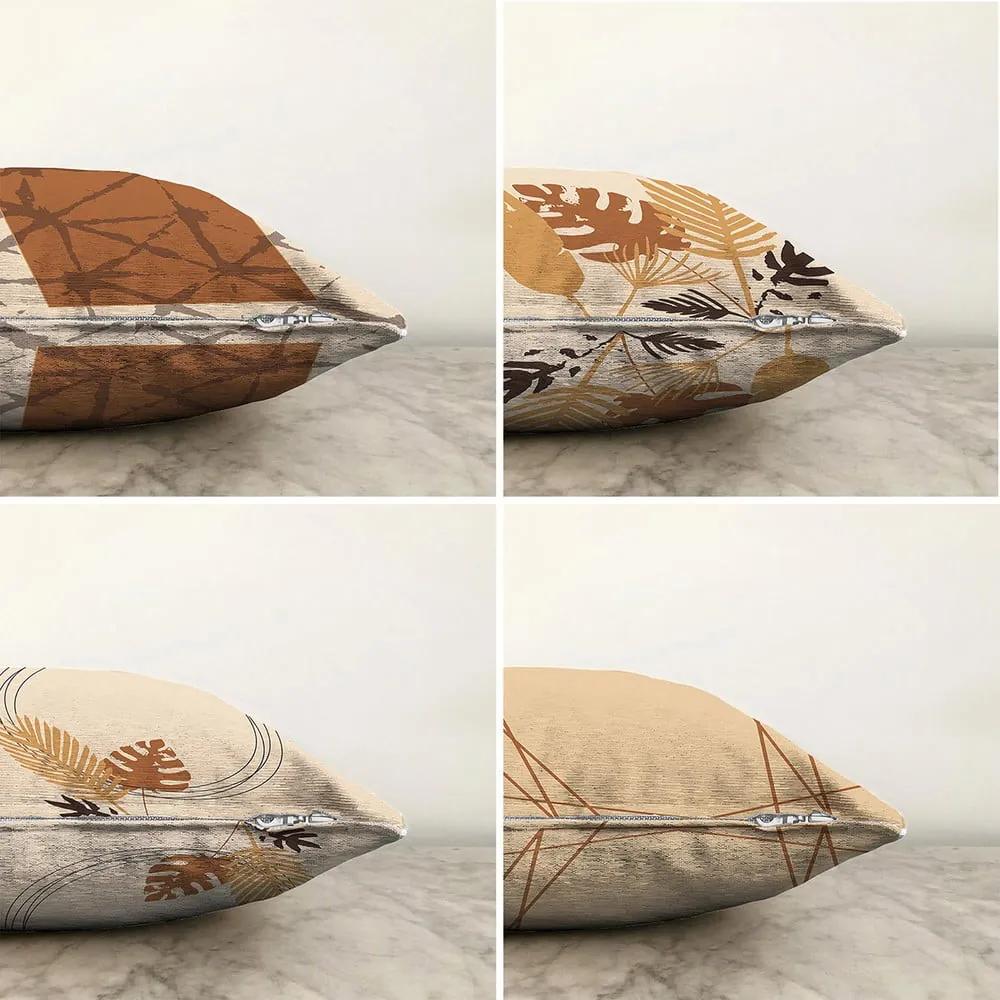 Set di 4 federe Neutro, 55 x 55 cm - Minimalist Cushion Covers