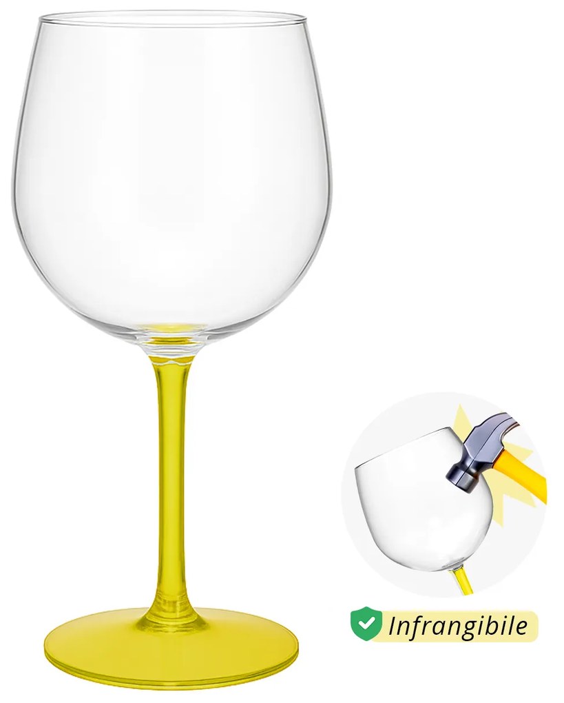 Calice cocktail in titran582 ml giallo Ballon