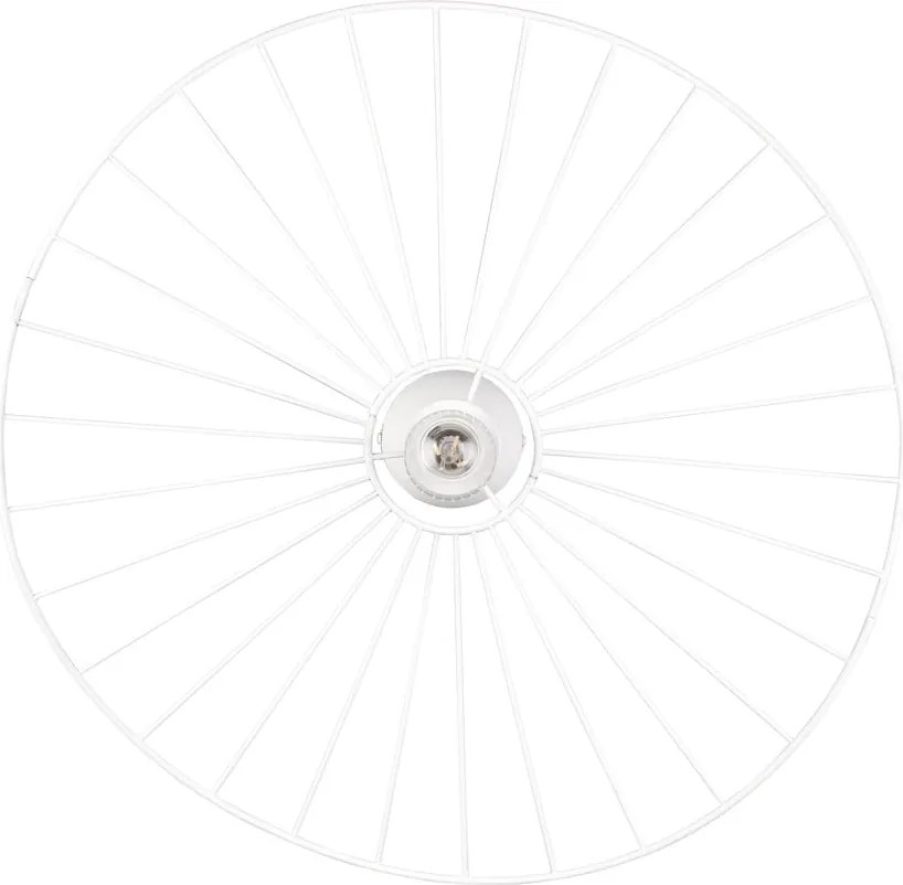 Lampada da soffitto bianca ø 60 cm Chapeau - Reality