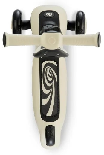 KINDERKRAFT - Monopattino per bambini 2in1 HALLEY Stone bianco