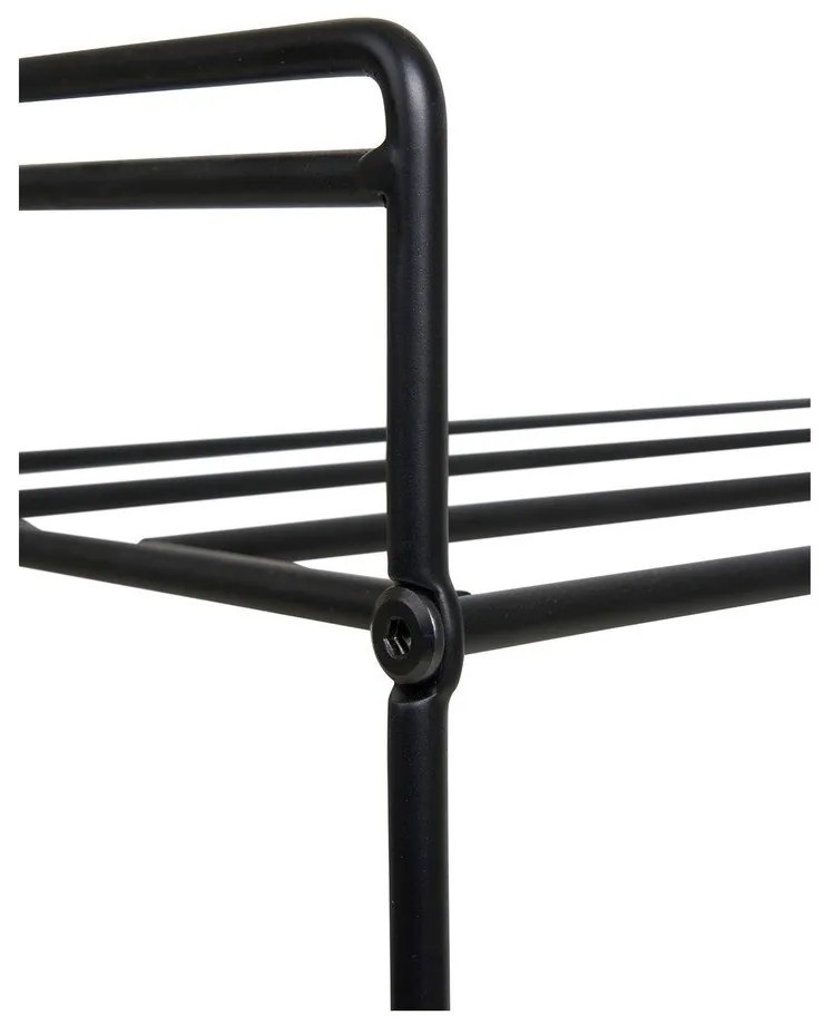 Scarpiera nera in metallo Swansea - House Nordic