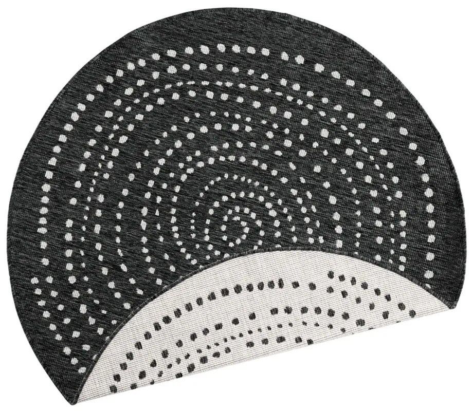 Tappeto nero per esterni , ø 140 cm Bali - NORTHRUGS