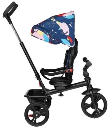 Lionelo - Triciclo per bambini HAARI nero/colorato