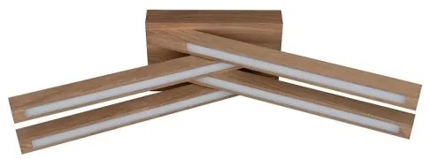 Spot-Light 2246474 - Plafoniera LED LINUS 4xLED/4,5W/230V rovere opaco