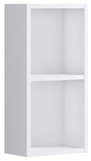 Pensile bagno Brera laccato opaco bianco P 17 x L 30 x H 60 cm