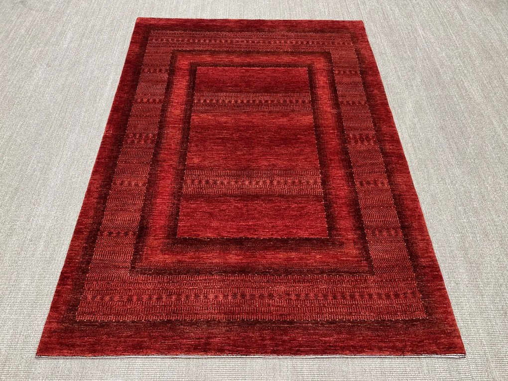 Loribaft Tappeto persiano 170 x 240 Rosso (Iran) Annodato A Mano