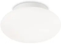 Plafoniera Moderna Bubble Alluminio-Materie Plastiche Bianco 1 Luce E27