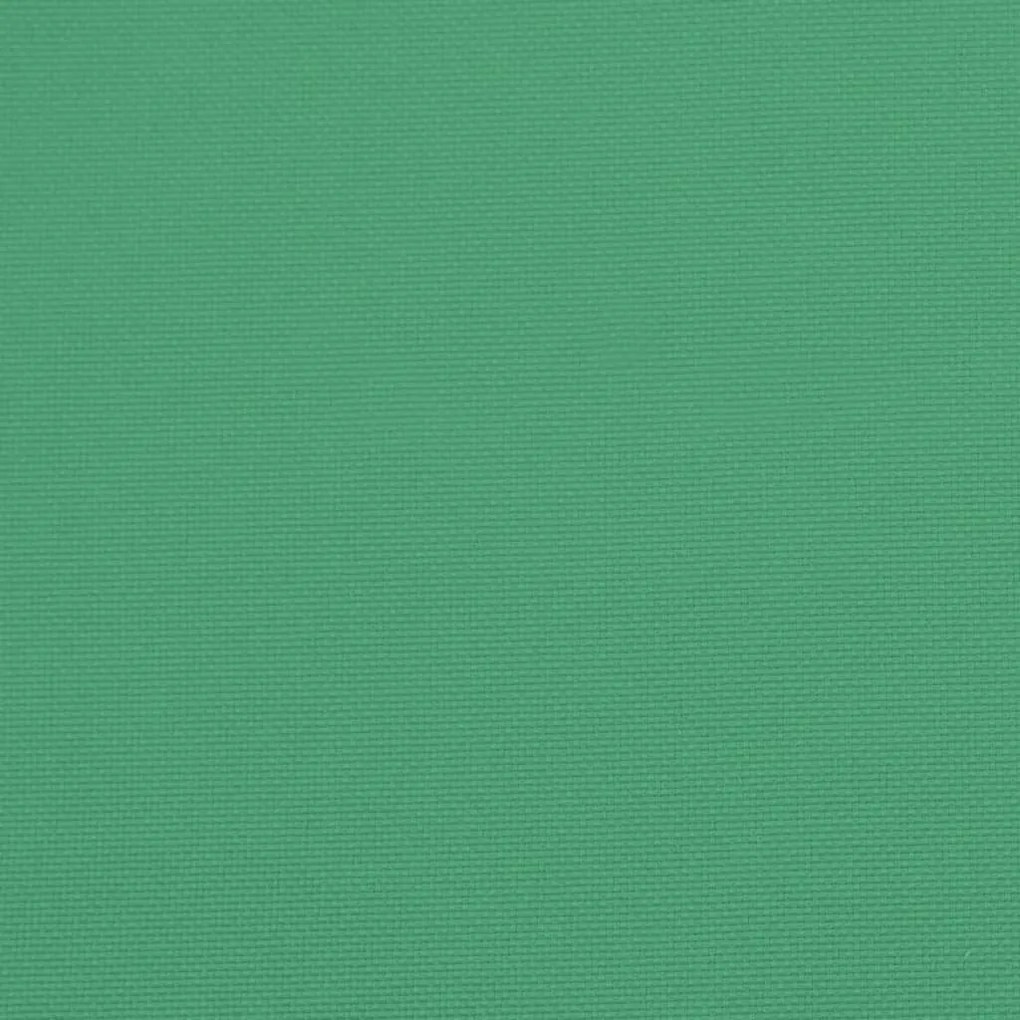 Cuscino Rotondo Verde Ø 100x11 cm in Tessuto Oxford