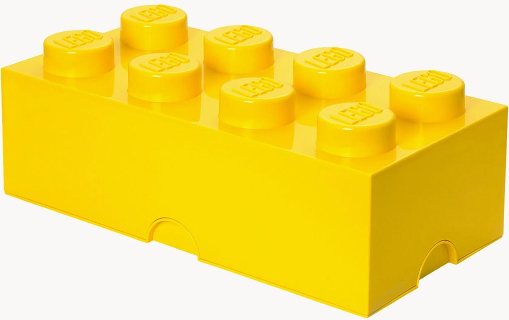 Scatola portaoggetti per bambini LEGO con 8 bottoni