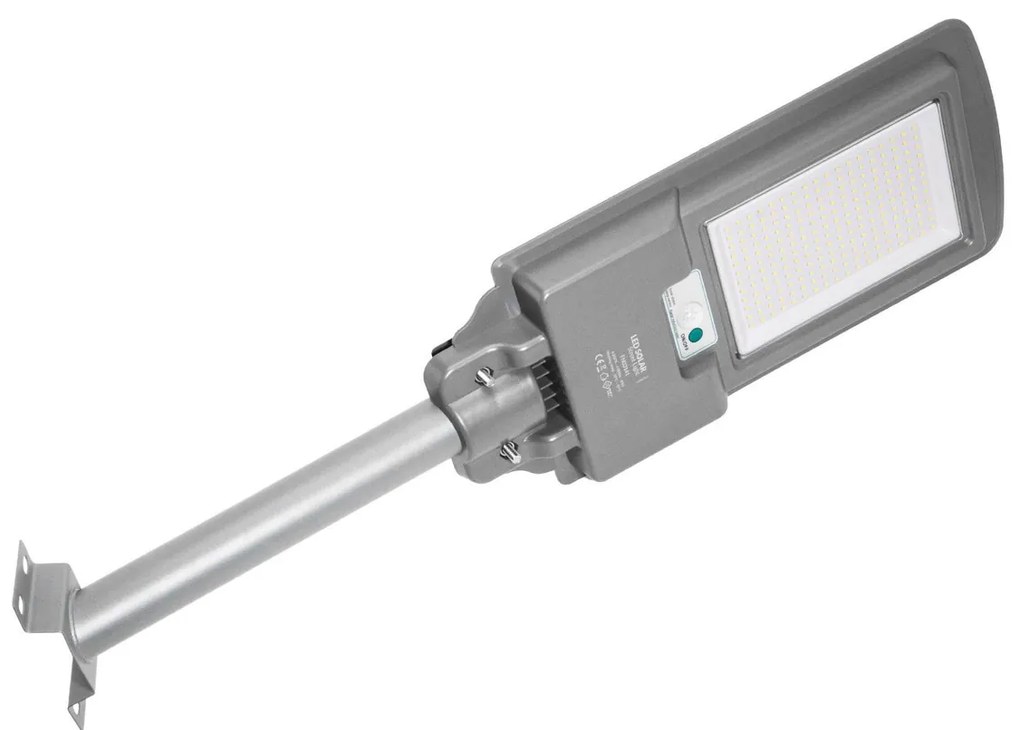 Armatura LED Solare 4000 lm Autonomia 12 ore con Telecomando e Braccio Colore Bianco Naturale 4.000K